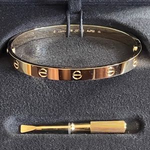 Cartier Yellow Gold Love Bracelet